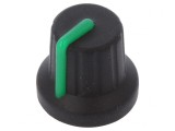 Buton rotativ cu indicator 6mm 16x15mm