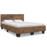 vidaXL Cadru de pat, culoare naturală, 160 x 200 cm, ratan natural 283095