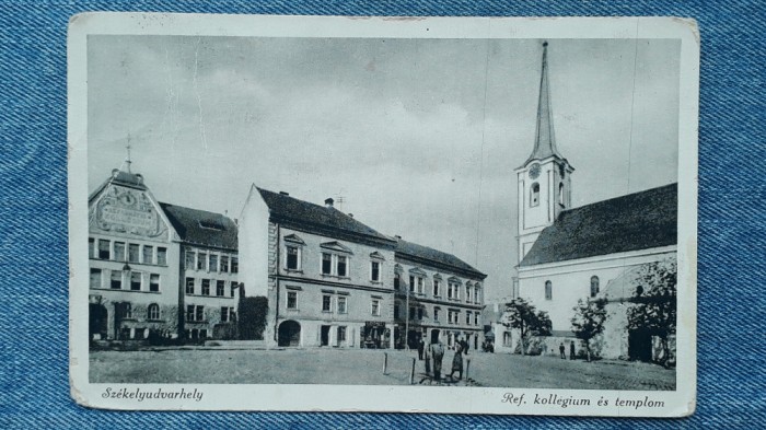 34 - Szekelyudvarhely Ref. kollegium es templom / Odorheiu Secuiesc