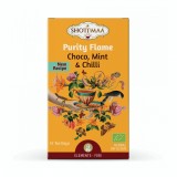 Ceai elements - purity flame - cacao, menta si chilli bio 16dz x 2g 32g Shotimaa