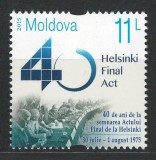 Moldova 2015 Mi 918 MNH - 40 de ani de la semnarea Actului Final de la Helsinki, Nestampilat