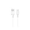 Cablu Date &amp; Incarcare Tip C (Alb) 1 Metru Hoco X20