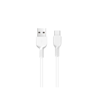 Cablu Date &amp;amp; Incarcare Tip C (Alb) 1 Metru Hoco X20 foto