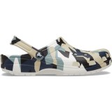 Saboti Crocs Classic Geo Camo Clog Alb - White/Multi