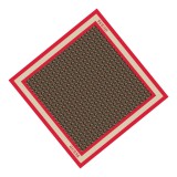 Guess, Silvana, Eșarfă textilă, Roșu, 90 x 90, Pentru femei