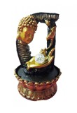 Cumpara ieftin Fantana arteziana, cu buton On/off, Buddha, bila si leduri, 40 cm, XL1923