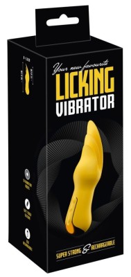 Vibrator limba cu 3 varfuri flexibile, Licking -Vibrator Limba- Reincarcabil foto