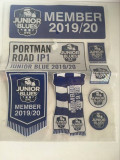 * Stickere club fotbal Junior Blues ITFC 2019/20 - 8 stickere in tipla