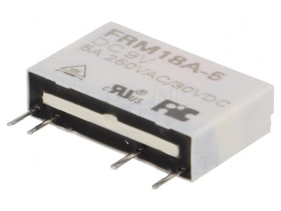 Releu Electromagnetic SPST-NO 9VDC 5A foto