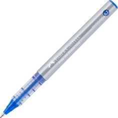 Roller Free Ink Faber-Castell, Varf 0.7 mm, Mina Albastra, Roller cu Gel, Roller Gel, Roller Free Ink, Roller Faber-Castell, Rollere Faber-Castell, Ro foto