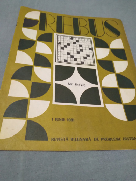 REVISTA REBUS NR.11 /1 IUNIE 1981