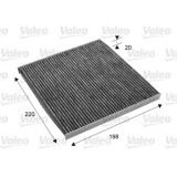 Valeo Filtru, aer habitaclu Valeo Protect