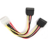 CABLU alimentare GEMBIRD, adaptor Molex la 2 x S-ATA, 30cm &quot;CC-SATA-PSY-0.3M&quot; (timbru verde 0.08 lei)