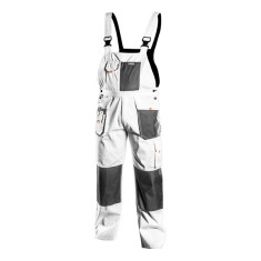 Pantalon cu pieptar de lucru albi Neo Tools 81-140 HardWork ToolsRange