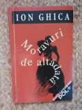 Ion Ghica - Moravuri de altadata