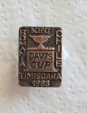 Insigna Cupa Davis - Timisoara 1983