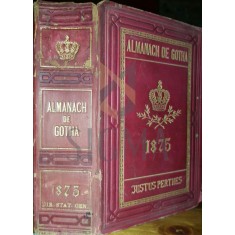 ALMANACH DE GOTHA - 1875