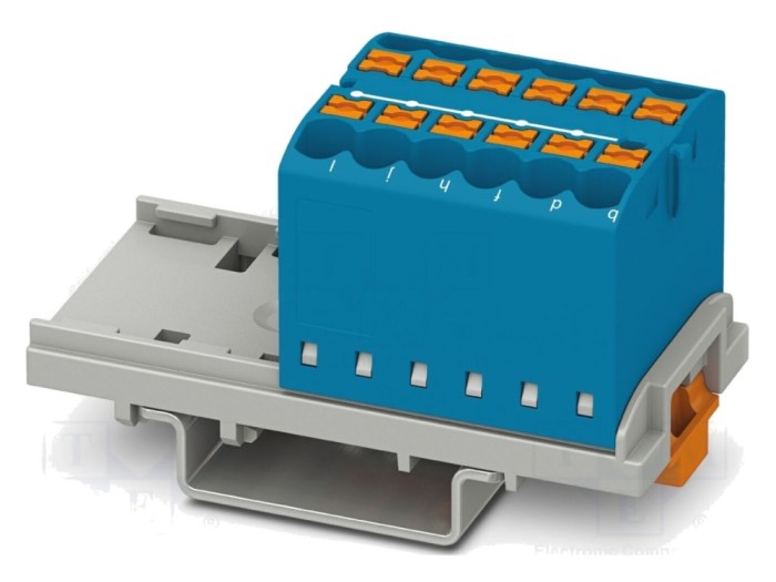 Conector de șine 24A 690V push-in