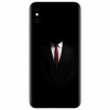 Husa silicon pentru Apple Iphone X, Mystery Man In Suit