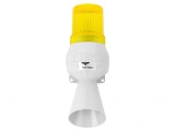 Semnalizator luminos și acustic 230V galben BA15D