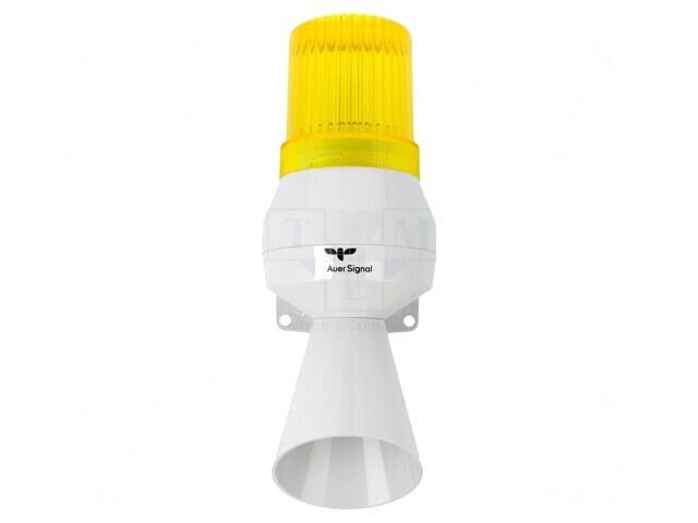 Semnalizator luminos și acustic 230V galben BA15D