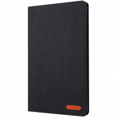 Husa Tableta Textil OEM Stand pentru Samsung Galaxy Tab A 10.1 (2019), Neagra