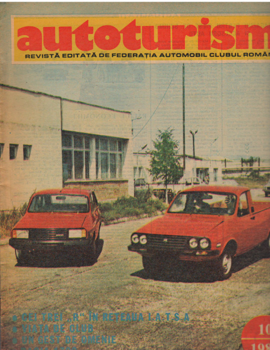 C10332 - REVISTA AUTOTURISM NR 10/1988 DACIA 1320