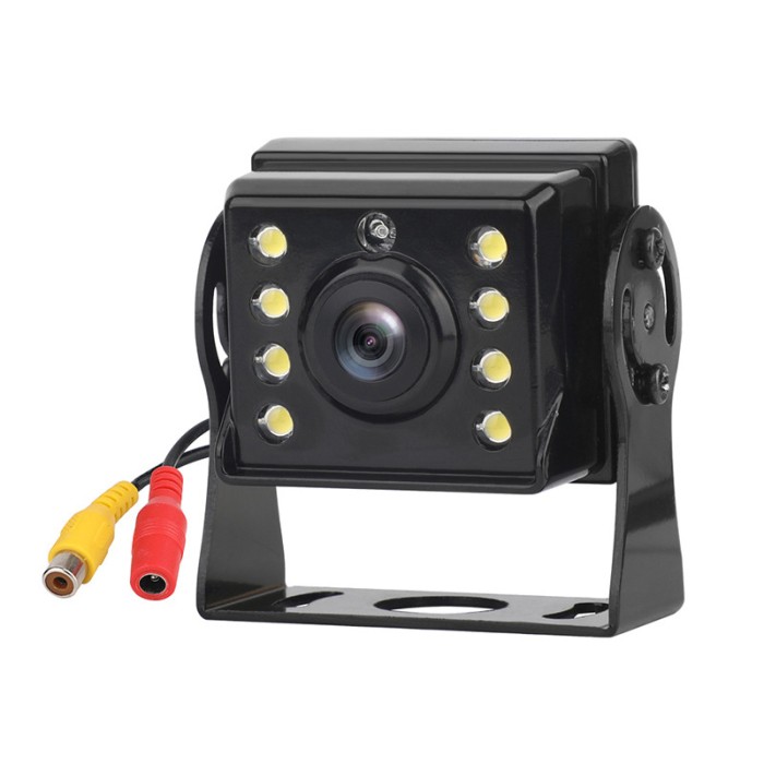 Camera video auto marsarier, IR, 8 LED, 12/24V