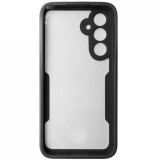 Husa tip 360, spate si fata, plastic si TPU negru, pentru Samsung Galaxy A35 5G