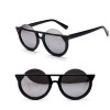 Ochelari De Soare Model Deosebit - Cat Eye / Ochi De Pisica - Argintii, Femei, Plastic