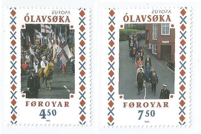 |Danemarca, Feroe, Europa CEPT, 1998, MNH