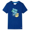 Tricou pentru copii, albastru &icirc;nchis, 140 12468, vidaXL