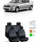 Set huse scaune piele ecologica Dacia Logan (2004-2012)