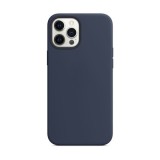 Cumpara ieftin Husa Telefon Silicon iPhone 12 Pro Max 6.7 Matte Dark Blue