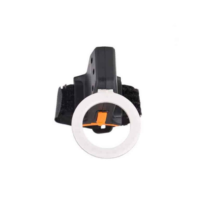 Lampa Edman stop spate bicicleta, led rosu, Circular