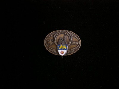 QW9 N8 41 - insigna - tematica turism - Bundes fest 2000 - Germania foto