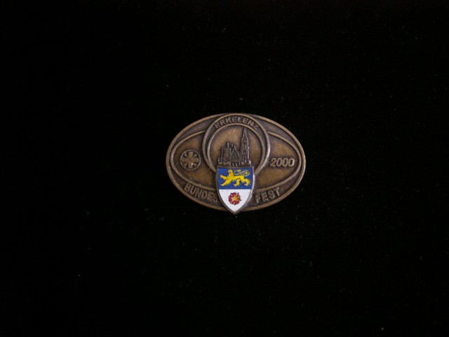 QW9 N8 41 - insigna - tematica turism - Bundes fest 2000 - Germania