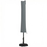 Outsunny Husă Impermeabilă pentru Umbrelă de Grădină cu Fermoar şi Şnur, 178x35/25 cm, Gri | Aosom Romania