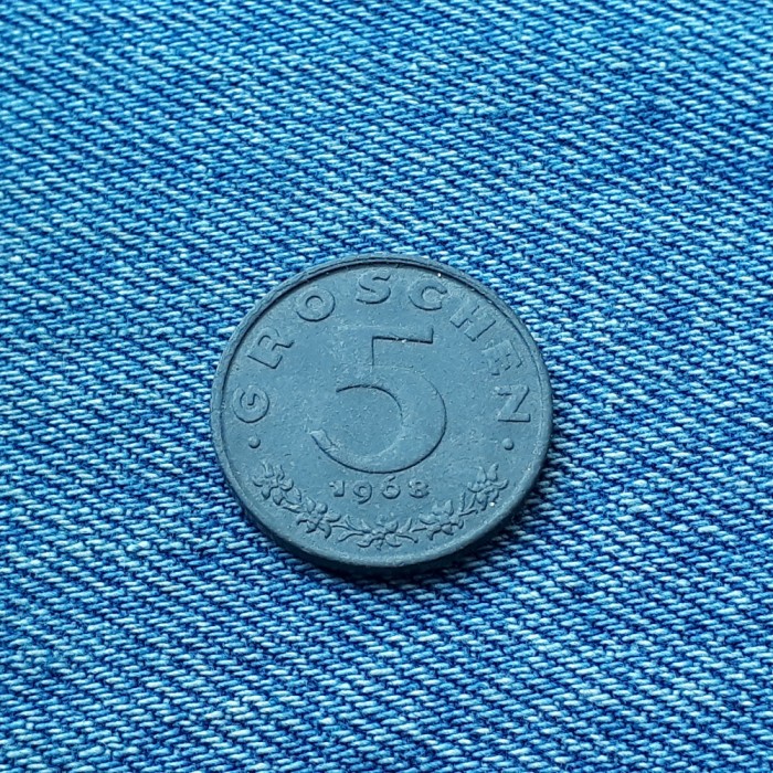 1o - 5 Groschen 1968 Austria