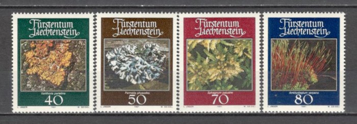 Liechtenstein.1981 Muschi si licheni SL.140