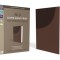 NIV, Super Giant Print Reference Bible, Imitation Leather, Brown, Red Letter Edition