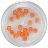 Cumpara ieftin Strasuri rotunde - portocaliu &icirc;nchis, 3mm, INGINAILS