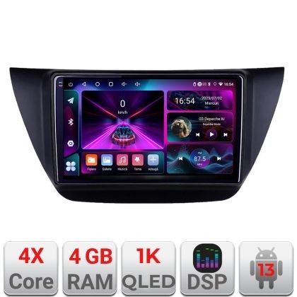 Navigatie Mitubishi Lancer 2001-2007 A-LANCER07 4+64 InCell Display 1K Android Waze USB Navigatie Internet Youtube Radio CarStore Technology