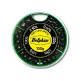 Plumbi despicati ( alice ) Soft 100 gr.cutie verde: 0,6-2,90 gr. - Delphin