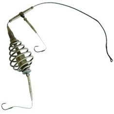 Montura Orange Cu Momitor Arcuit 40gr Si 2 Carlige No.6 Carp Leadcore foto