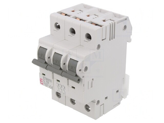 Siguranță Automată 10A 3P C10 6kA