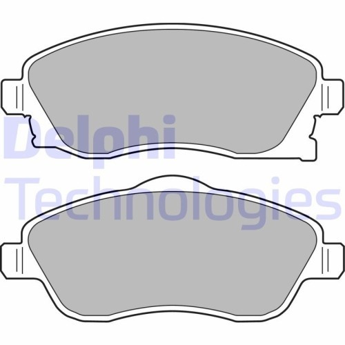 Delphi set placute frana, frana disc