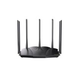 ROUTER Tenda wireless AX3000, 3000Mbps,1 x WAN Gigabit, 3 porturi Gigabit, 2.4 Ghz/5 Ghz dual band, 5 antene externe, WI-FI 6 &quot;RX12 PRO&quot; (timbru verde