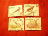 Serie mica Africa de Sud 1993 - Fauna , 4 val. stampilate, Stampilat