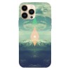 Husa compatibila cu Apple iPhone 14 Pro model Hipster nature artwork, Silicon, TPU, Viceversa, Transparent, Carcasa